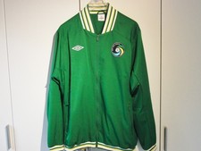 Original New York Cosmos Retro Football Trainings Jacke von Umbro Gr. XXL grün