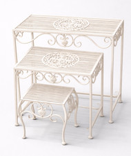 Beistelltisch Shabby Metall