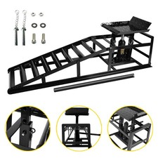 5 Tonnen Auto Rampe Auffahrrampe mit Hydraulische Wagenheber Wartungsrampe 1X