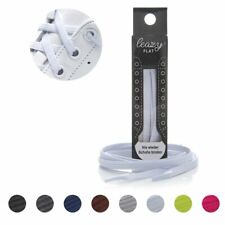 leazy Flache Elastische Schnürsenkel Gummi Schuhbänder Ohne Binden Sport Sneaker