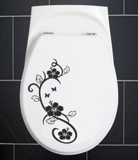 WC Deckel Aufkleber KLO