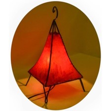 Orientalische Marokkanische Stehlampe Leder Lampe Hennalampe Lederleuchte 