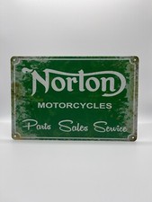 Blechschild Norton 20x30cm