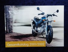 Simson Gesamtkatalog 2001 / 2002, 20-seitig !!