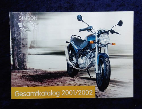 Simson gesamtkatalog 2001 - gesamtkatalog,