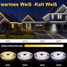 LED StreifenWarmweiss bis Kaltweiß Dimmbar,