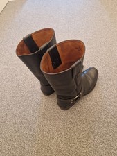 Motorradstiefel schwarz 44
