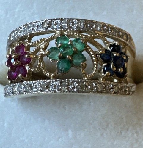 Ring 585 diamanten rubine - ring, 585,diamanten,rubine