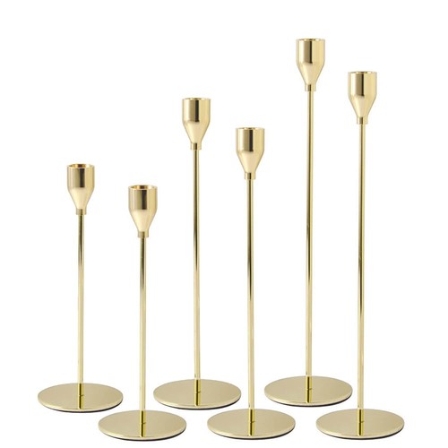 Kerzenständer 6er set - set, kupfer
