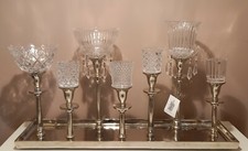 Leuchter 7er/5er Tablett L61cm