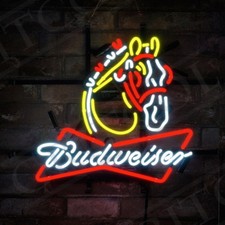 BVD Pferd 19"x15 Neon Sign