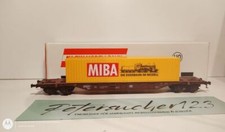 Kleinbahn H0 DC Tragwagen mit 40" Container "MIBA" / K / DB / OVP