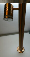 Moderner Außenlaternenpfahl Kupferfarbig G10 Fassung Außenlampe IP44  L-805