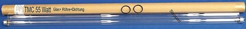Ersatz quarzglas 2 x uvc - 2,