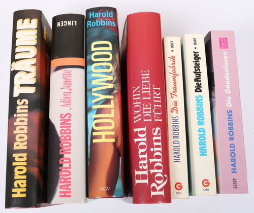 Harold robbins konvolut - 7x, robbins,