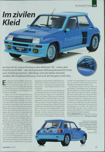 Renault turbo 1 - turbo, in