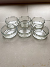 6 Glasschälchen Creme Brulee Glas schälchen Schalen 9x3,5cm