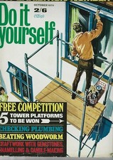 "DO IT YOURSELF" MAGAZINE ~ OCT 1970  ~ WENDY CRAIG ACTOR  ~ IN ADVERT IMAGES~
