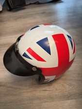 Flying Horse Jet Helmet – Union Jack Design – Open Face – ECE & DOT Approved
