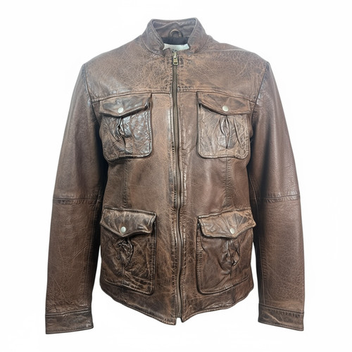 Herren lederjacke henn - 1, nappa
