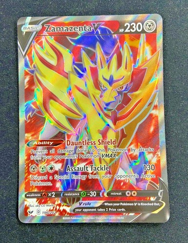 Zamazenta 196 202 sword - -, 196/202