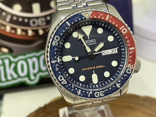 Seiko pepsi blau herrenuhr - pepsi,