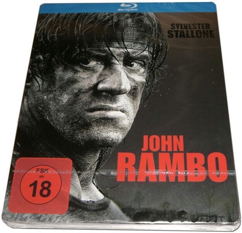 John rambo uncut - rambo, steelbook