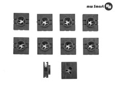 Clips Klammer Seitenschweller Smart 451 ForTwo Cabrio / Coupe Set. 10 Stück