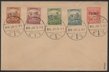 ✔️ FIUME COVER 1918. 10F