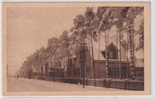 67483 Ak Kolonie Zschornewitz Winter in der Hauptstraße 1929