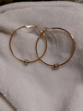 Große Edelstahl Creolen 