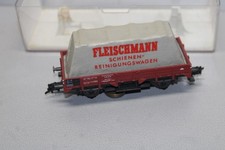 Fleischmann 5569 2-Achser Schienenreinigungswagen Spur H0 OVP #M41