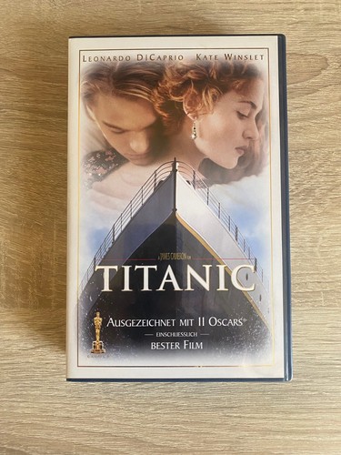 Titanic vhs videokassette - titanic,