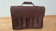 Lehrertasche / Aktentasche aus echtem Leder - neu/ungebraucht