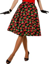 Damen rock erdbeere karneval - damen,