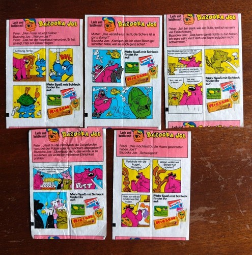 Bazooka joe kaugummi - 5,