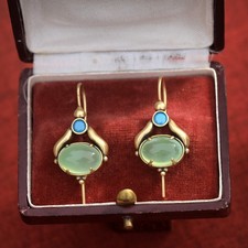 Ohrringe Schlafend Goldfarben