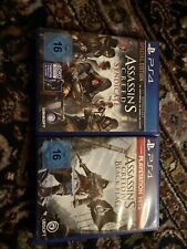 Assassin's Creed IV - Black Flag Und Syndicate- PS4 Spiel - Sehr Guter Zustand