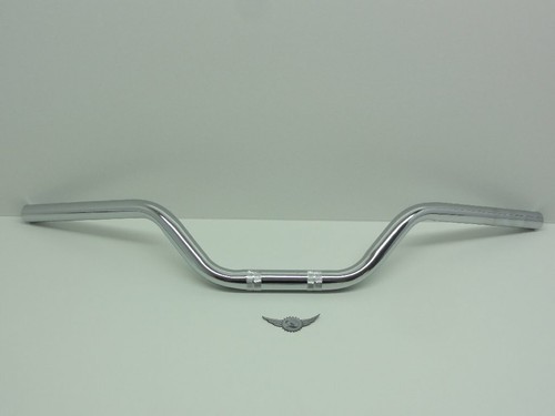 Chrom lenker flach - flach, moped