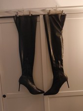 Overknee Stiefel Schwarz
