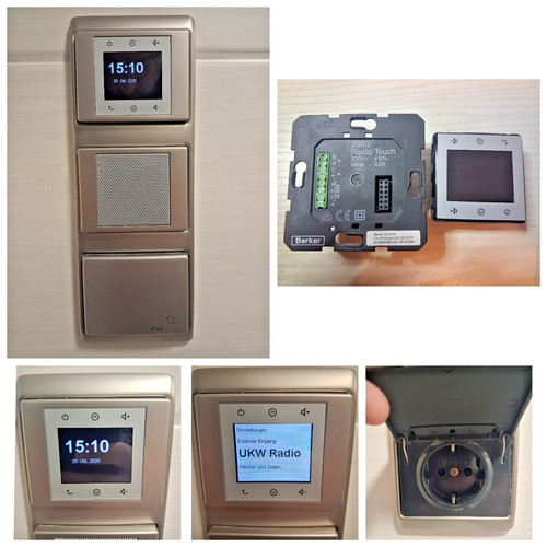 Berker radio touch ref - , (ref