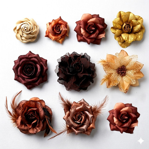 Set 10x haarblume - set,
