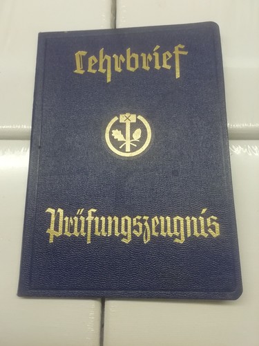 Alter lehrbrief - alter,