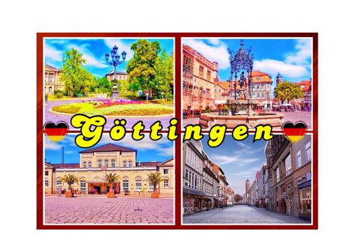 Göttingen kühlschrankmagnet - göttingen,