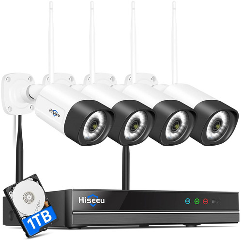 Hiseeu 4x5mp funk - hiseeu,