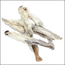 Kaninchenohren mit Fell -