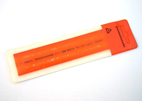 Standardgraph schriftschablone - standardgraph,