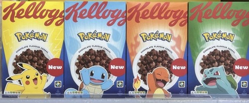 Pokémon kelloggs müsli full - müsli,
