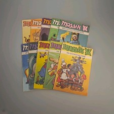 10 alte DDR Mosaikhefte 1987