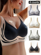 Damen BH Bustier Push-Up soft